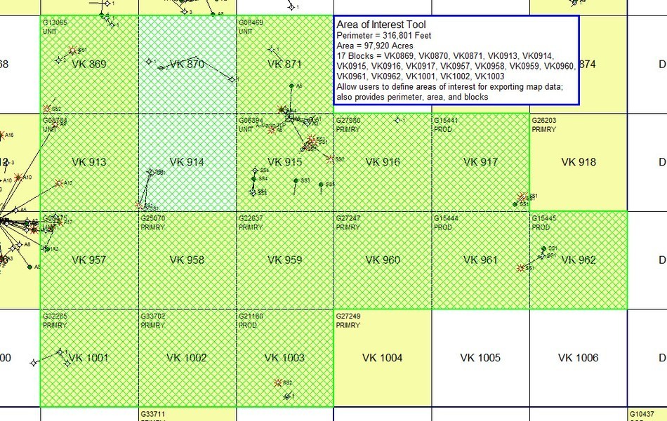 Maps - Area of Interest Tool